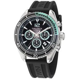 NAUTICA Key Biscane Men Black Round Dial Analog Watch - NAPKBF305-11