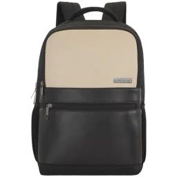LAVIE SPORT 24 Black & Off White Medium Laptop Backpack-18