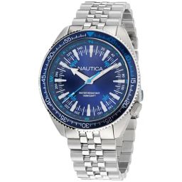 NAUTICA Vintage Men Blue Round Dial Analog Watch - NAPNVF301-10