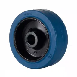 LAG Black, Blue Rubber Non-Marking, Quiet Operation, Shock Absorbing Trolley Wheel, 150 Kg, 30108B-image-65