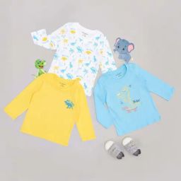 Pantaloons Baby Boys Multicolor Cotton Printed Full Sleeves T-Shirts-image-99