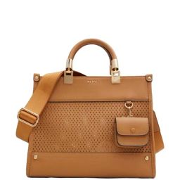 Aldo Tan Textured Medium Handbag With Pouch-picture-9