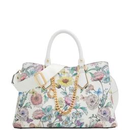 Aldo Blue Floral Medium Handbag-image-19