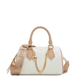 Aldo Beige Textured Medium Handbag-image-14