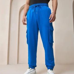 Bewakoof Blue Loose Fit Joggers-picture-38