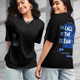 Bewakoof Printed Cotton Oversized T-shirt-image-9