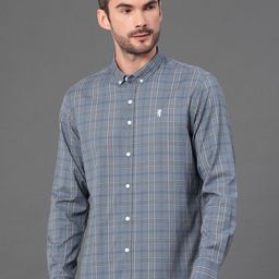 Red Tape Men Checks Cotton Shirt-picture-13