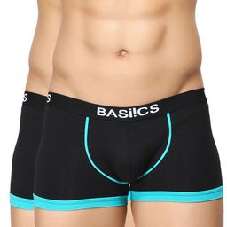 BASIICS by La Intimo Men Pack of 2 Trunks BCSTR020B022-picture-1