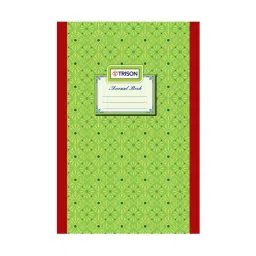 Trison Ledger Register No. 4 Ordinary Binding Green Ledger Paper 256 Pages 19.5x32.5 cm 65 GSM-0