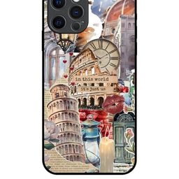 QRIOH Quirky Printed iPhone 12 Pro Back Case Mobile Accessories-image-37