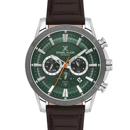 Daniel Klein Exclusive Unisex Dial & Leather Straps Analogue Watch DK.1.14006-4-43