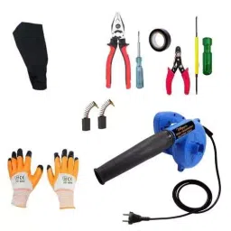 Hillgrove 800 W 18000 rpm Electric Suction Dust Cleaner Air Blower Combo, HGCM259M2-45