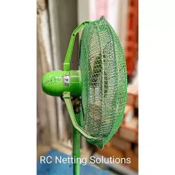 RC NETTING SOLUTIONS Industrial Fan Safety Net Cover for Finger Protection Green Suitable Fan Size 450 mm, RC- NET06 image 3