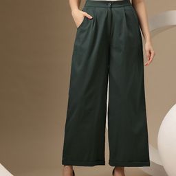 Chemistry Women High-Rise Pleated Culottes-image-31
