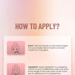 A.D.S A-8246 Color Series Makeup Kit- Blush & Highlighter- 32 g image 5