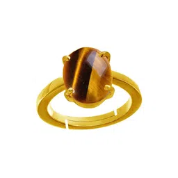 RRVGEM 4.25 Ratti Tiger Eye Stone Finger Ring-picture-29