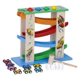 NEGOCIO Railway Train Toy for kids Three-in-one block educational toy for children wooden car toy set for kids - COLOR MAY VARY-5
