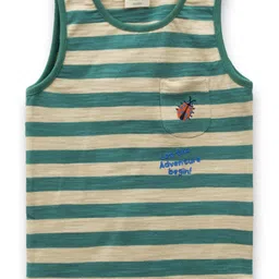 JusCubs Boys Striped Applique T-shirt-picture-19