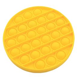 FunBlast Square & Round Pop it Silicon Fidget Toys Pack of 2 - Multicolor image 3