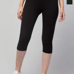 DRAXSTAR Pack Of 2 Women Mid Rise Skinny Fit Capris-picture-26