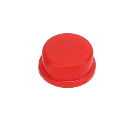 Push Button Cap 12x12x7.3 mm Round Cap For Square Tactile Switch - Red - RC117Push Button Cap 12x12x7.3 mm Round Cap For Square Tactile Switch - Red - RC117-23