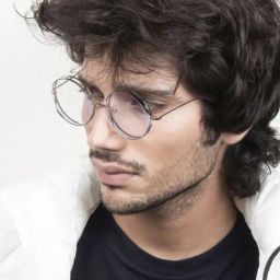 Ted Smith Transparent Round UV Protection Unisex Sunglasses-image-12