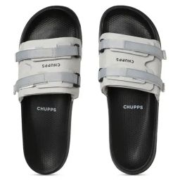 Chupps Men's Element ErgoX Plus Grey Slides-21