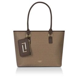 LAVIE LUXE Sherryl25 Coffee Printed Large Tote-11