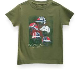 U.S. Polo Assn. Kids Green Printed T-Shirt-picture-30