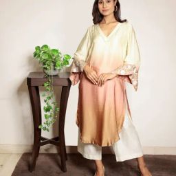 Spring Soul Black Cotton Bandhani Kurta-image-23