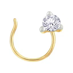 Malabar Gold and Diamonds 18 kt Gold & Diamond Nosepin-picture-37