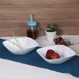 Corelle Pom Pom Vitrelle Glass Serving Bowls (1400 ml) - Set of 3-25