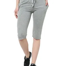 Vimal Jonney Printed Silver Regular Fit Capris-image-39