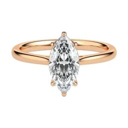 Fiona Diamonds Lab Grown Diamond 14k (585) Rose Gold Ring for Women-image-83