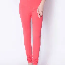 Dollar Missy Pink Cotton Leggings-image-90