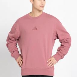 Adidas Pink Regular Fit Sweatshirt-picture-37