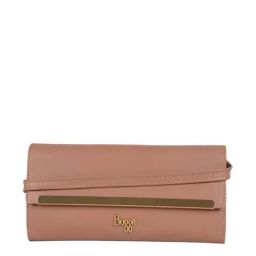 Baggit Pink Solid Wallet for Women-image-9