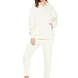 EDRIO White Regular Fit Tracksuit-picture-12