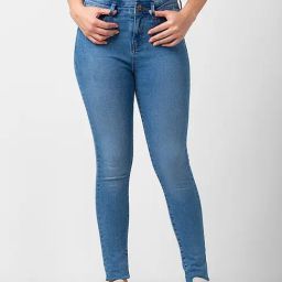 Spykar Blue High Rise Jeans-image-54