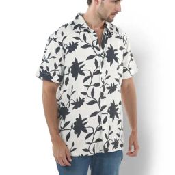 celio Celio* Off White Regular Fit Printed Shirt-picture-18