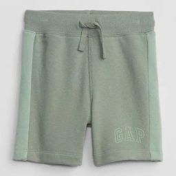 GAP Mint Green Relaxed Fit Solid Shorts-image-57