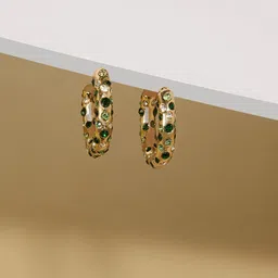 Zaveri Pearls Gold-Plated Studs Earrings-31