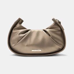 Forever Glam by Pantaloons Gun metal Hobo Handbag-picture-6