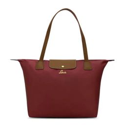 Lavie Vincy Wine Leather Large Tote Bag-image-72