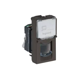 Legrand Information Socket RJ45 - Cat 5E Myrius Charcoal Grey 1 Module, 6794 64 image 3