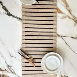 Mason Home Elm Cream Mdf Foldable Table Runner (3 Feet)-28
