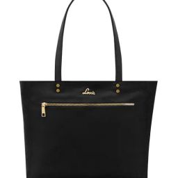 Lavie Vanessa Black Leather Large Tote Bag-38