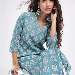 Anouk Rustic Ethnic Printed Straight Kurta-image-58