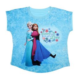 Disney by Wear Your Mind Girls Blue Printed Top-picture-28