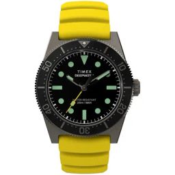 TIMEX Deep Water Men Black Round Dial Analog Watch - TW2W74800UJ-34